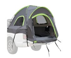 Pickup Truck Tent, Fit 5.5-6.0 ft Truck Tents for Camping, Waterproof PU2000mm 2-3 Person Sleeping Truck Bed Tent with Double Layer Design Windows