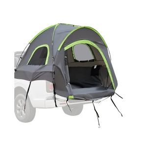 Pickup Truck Tent, Fit 5.5-6.0 ft Truck Tents for Camping, Waterproof PU2000mm 2-3 Person Sleeping Truck Bed Tent with Double Layer Design Windows