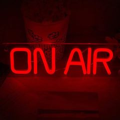 Neon on Air Wall Sign USB Operated on Air Neon Light on Air Sign Wall Hanging on Air Neon Sign on Air LED Light Signs for Office Shop and Restaurant Bar Garage Storefront Wall Decor (FREE POSTAGE)