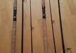 A pair of Shakespeare's spinning rods.