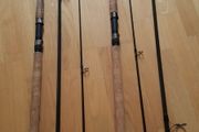 A pair of Shakespeare's spinning rods.