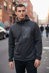 Black Helly Hansen versatile jacket