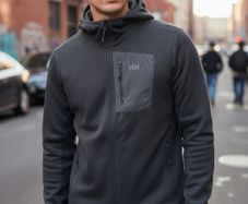 Black Helly Hansen versatile jacket