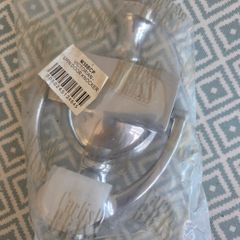 Victotrian style Silver door knocker & letter box