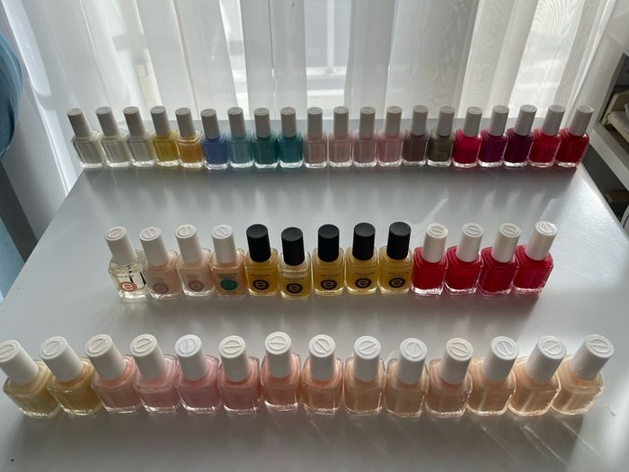ESSIE nail polishes