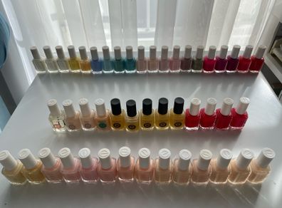 ESSIE nail polishes
