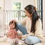 Easy Step 124cm Extra Wide Baby Gate, Platinum, Includes 10cm and 30.5cm Extension Kit, 4 Pack of Pressure Mount Kit and 4 Pack of Wall Mount Kit, fits 29" - 48 wide, 30 high Image 2