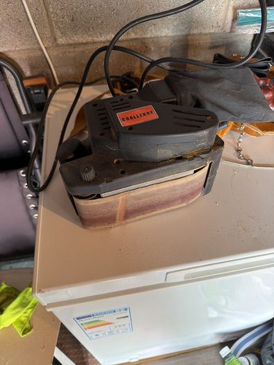 belt sander used
