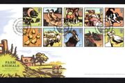 2005 Great Britain Farm Animals Commemorative Stamps Addressed First Day Cover (FDC)