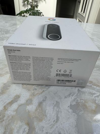 Google Nest Video Doorbell - Wired