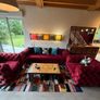Kare Design Chesterfield sofa and two armchairs in velvet Image 4