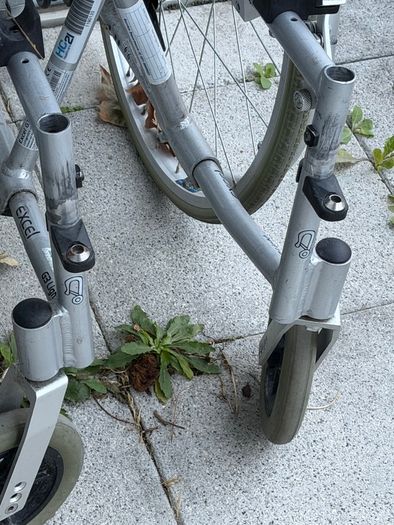 Two wheelchairs