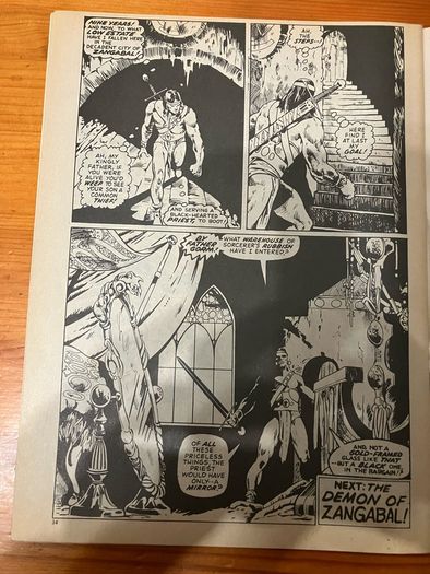 Comic: 'Savage Sword of Conan' no. 13 (May 31,1975)