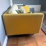 Modern Yellow 2-Seater Sofa / Couch (Mid-Century Style) Image 3