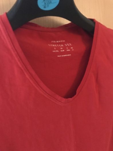 Red Tee Size 8