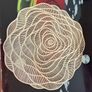 Rose gold decorative table placement/charger replacement Image 2