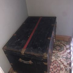 Antique 1950's Storage Trunk