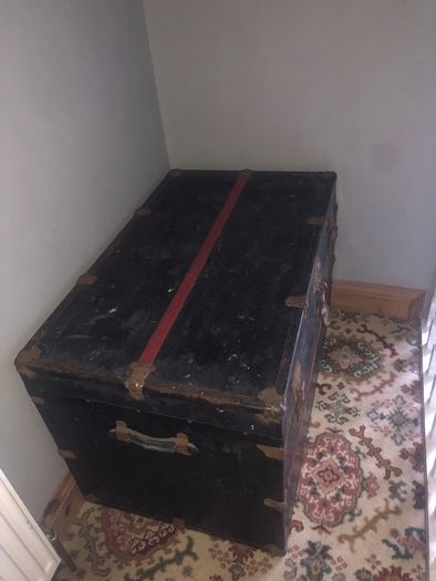 Antique 1950's Storage Trunk