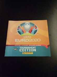 Euro 2020 sticker book