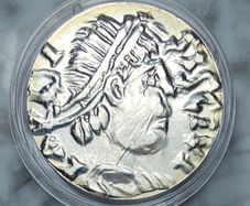 France 10 Euro Silver (.333) Uncirculated Coin 2019 - Dagobert - History of France
