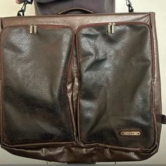 Aspen Sirco London Genuine Leather Suit Carrier Garment Travel Bag