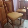 4 wooden chairs Image 3