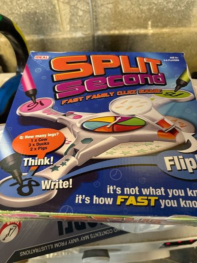 Split Second Board Game