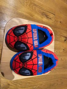 Spider man house slippers