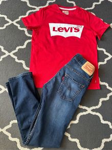 Boys Levi's 511 Slim fit Jeans & Tshirt