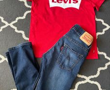 Boys Levi's 511 Slim fit Jeans & Tshirt