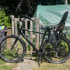 Seven speed Dutch  bicycle with childseat