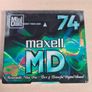 Maxell MD74 blabk mini disc brand new sealed Image 2
