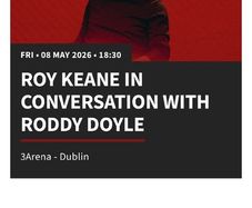 Roy Keane In Conversation with Roddy Doyle