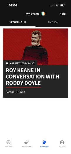 Roy Keane In Conversation with Roddy Doyle