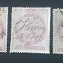 British 1850-80's Fiscal stamp lot Image 4