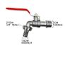 1/2inch Garden Irrigation Brass Faucet IBC Tank Water Tap Single Outlet Valve Replacement Antifreeze Outdoor Balcony Accessories Image 2