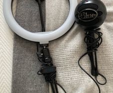 Selfie Light & Microphone