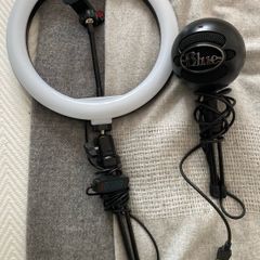 Selfie Light & Microphone