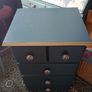 Upcycled old solid wood chest of drawers Image 4