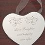 Beautiful Mirror Glass Heart, NEW Image 2