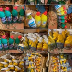 Bundle of cleaning items