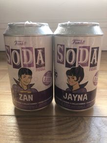 Zan and Jayna Funko Soda Bundle