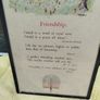 Framed Friendship poem Image 2