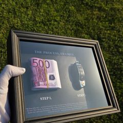 Gift 3D money frame art decor