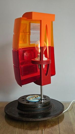 Fiat Uno Table Lamp
