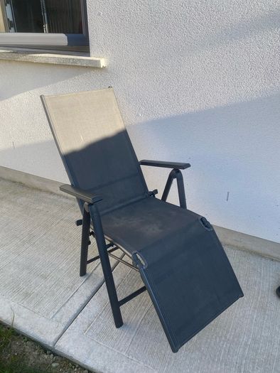 Garden patio chair reclining