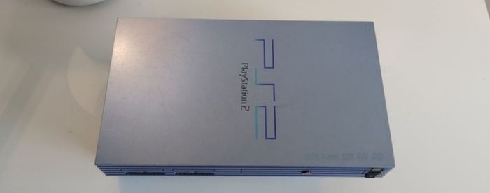 Ps2 Playstation 2 Limited edition Aqua Refurbished Original black controller