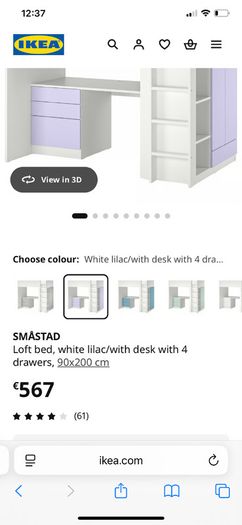 IKEA loft bed