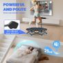 42 inch Foldable Mini Rebounder Trampoline, Home Fitness Trampoline for Adults, Indoor Exercise Jumper, No Installation Required and Portable Image 6