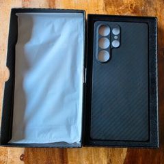 Samsung S25 ultra Aramid Fiber case and screen protector